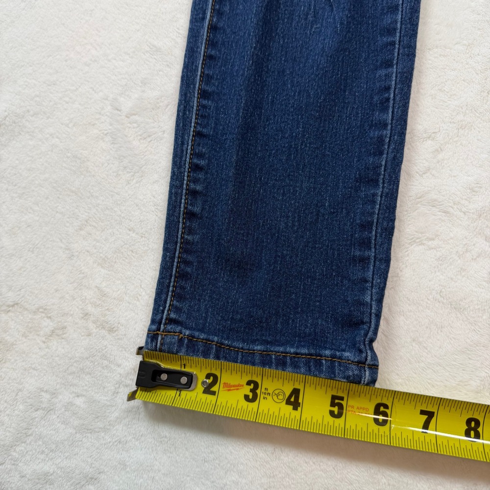 Fashion Nova Distressed Skinny Jeans Womens 15 Blue Good High Waisted Ripped - Picture 10 of 13